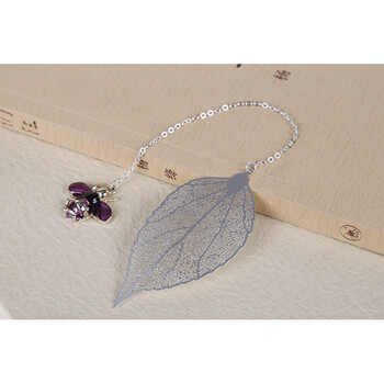 【小情歌系列】金属叶脉创意书签闺蜜生日可爱清新小礼物 蜜蜂