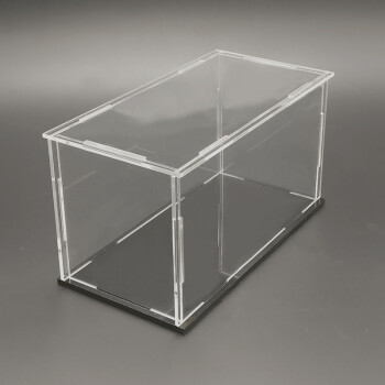 亚克力玻璃罩 高透明展示盒收藏积木玩具收纳模型防尘盒子定制 25x22x