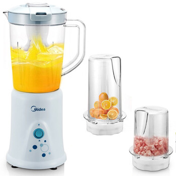 
                                        
                                                            美的（Midea）料理机家用榨汁机 多功能三杯搅拌机 婴儿辅食机 研磨WBL25B36（李现推荐）                