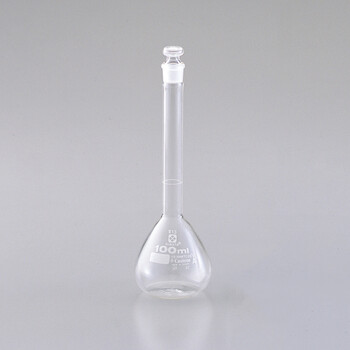 as one 亚速旺 1-8654-27 sibata容量瓶(a级)白色 200ml 1个