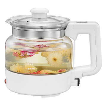 万迪王全玻璃无胶圈养生壶全自动保温定时烧水电脑控制或机械大小火15