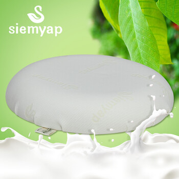 
                                        siemyap泰国进口瑜伽办公坐垫 天然乳胶枕芯                