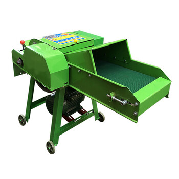 时光旧巷 四刀六刀铡草机切草机碎草机秸秆粉碎机铡草粉碎机秸秆切碎