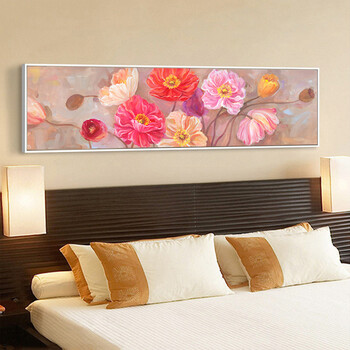 5d钻石画满钻清新花卉卧室床头挂画欧式砖秀十字绣钻石绣2017新款