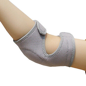 护具防摔跳舞专用跪地加厚儿童男女护膝 灰色 2只 s号护肘(平铺32cm)