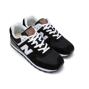 新百伦美国公司授newboros男鞋运动鞋女鞋2018新款跑步鞋 黑白 40