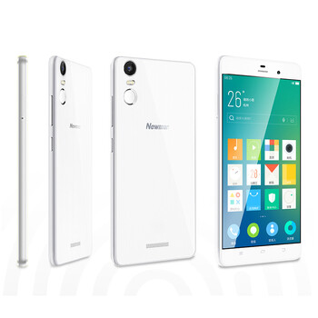 纽曼 纽扣 CM810 移动联通双4G 双卡双待（16G ROM）指纹手机 白色