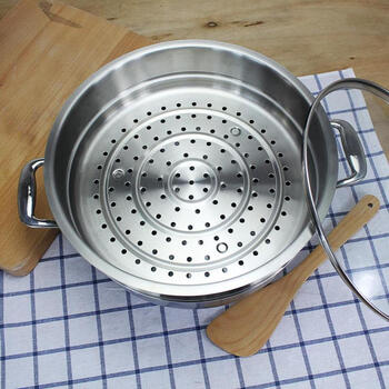 蒸锅复合值爆成型一体火锅值爆平底锅平底锅一体值爆火锅 炒锅