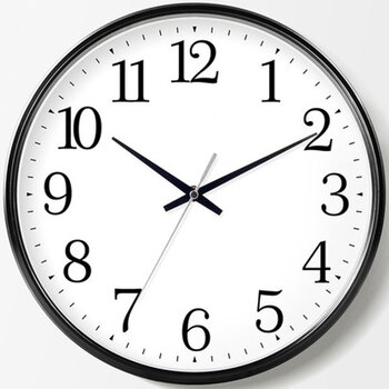客厅挂钟时钟卧室钟表办公壁钟创意挂表简约创意简约家居日用家装软饰