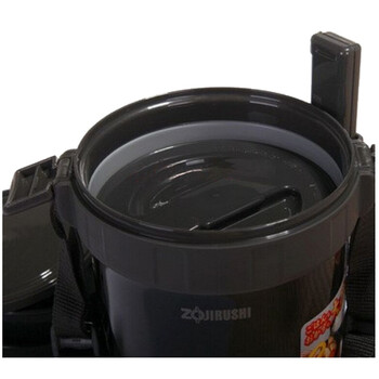 象印ZOJIRUSHI 保温饭盒1.8L不锈钢真空保温桶提锅便当盒饭盒SL-GF18 SL-GF18-BA黑色