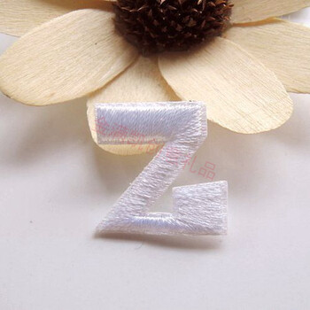 布贴补丁贴衣服卡通时尚刺绣装饰26英文字母牛仔羽绒小号diy贴花 如图