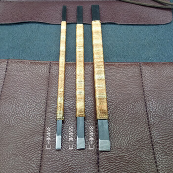 锰钢石刻篆刻刀寿山石印章手工雕刻刀学生篆刻工具套装初学者 乳白色