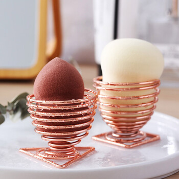 收纳总动员 美妆蛋收纳架彩妆葫芦粉扑托架女生化妆海绵蛋晾晒架子防