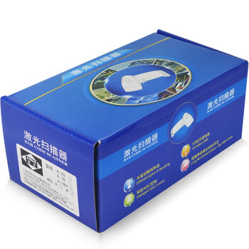 
                                        
                                                                                爱宝A-1601有线一维扫描枪激光商超快递医院仓库商品条型码扫描                