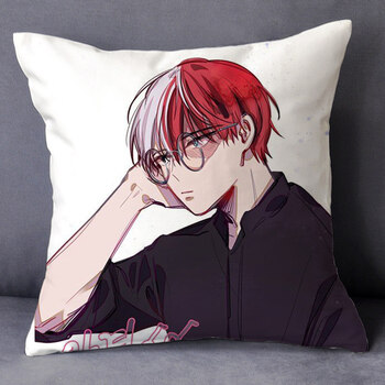 我的英雄学院绿谷出久周边抱枕轰焦冻动漫二次元靠垫生日礼物 英雄