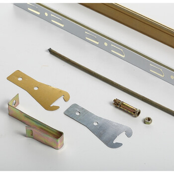 集成吊顶配件材料三角龙骨主龙骨丝杆收边条挂钩吊杆吊顶辅件抖音