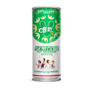 唯怡(viee 坚果饮品 绿标90 听装 245ml 植物蛋白 饮料 搭配 火锅