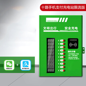 電動車充電樁 電瓶車充電樁10路快速充電站投幣式刷卡手機支付小區