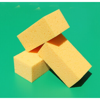 洗车海绵专用高密度棉大号吸水强力去污蜂窝孔珊瑚海绵块清洁工具 9*