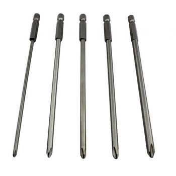 十字风批头 带磁电批咀 十字螺丝刀头加长型 200l*6*ph2