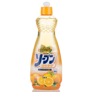 家耐优KANEYO  橙香果蔬 餐具洗洁精 600ml/瓶  日本原装进口