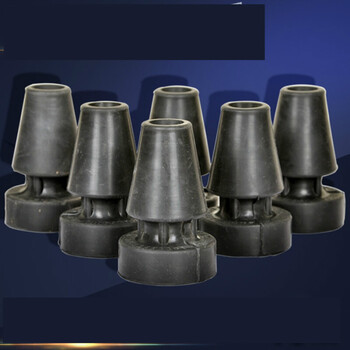 双拐防滑头 拐杖橡胶头超防滑拐头腋拐 双拐 拐棍头耐磨脚垫手杖配件