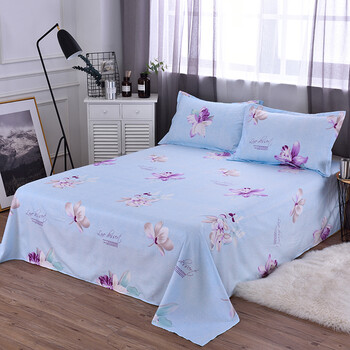 5/1.8/2米被单 湖蓝色 爱琴海 120x220送枕套2只