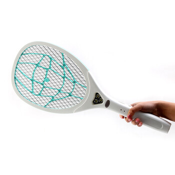 恋美 充电式电蚊拍 网面灭蝇拍电子灭蚊拍苍蝇拍 蓝色