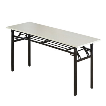 折叠餐桌长方形桌子饭桌家用活动户外培训便携简易长条桌子电脑桌 双