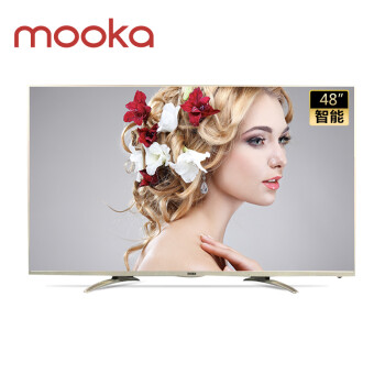 
                                        模卡（MOOKA） 48K5 海尔48英寸安卓智能网络窄边框全高清LED液晶电视                