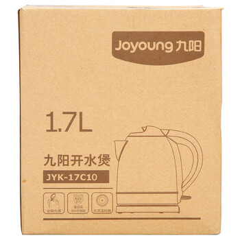 九阳（Joyoung）JYK-17C10不锈钢电水壶1.7L烧水壶自动断电保温电热水壶