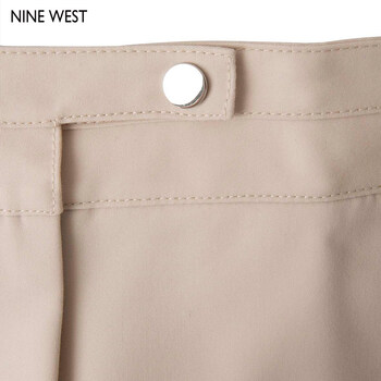 NINE WEST 玖熙女装 通勤OL百搭长裤3051442201 3F9 米白色 6