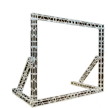 桁架方管 舞台桁架 婚庆背景架 钢铁篷房航架 镀锌小桁架广告背景架