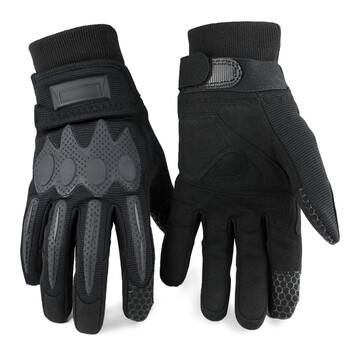 07式内手套冬季加绒加厚陆军特种兵防割防刺战术作训户外登山 黑色 m