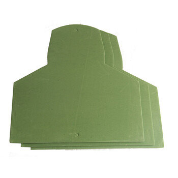 打靶板 训练射击靶板 胸环靶板 通用靶牌 半身胸靶板 枪靶板 10张【图