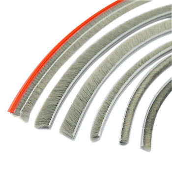 铝合金门窗卡式毛条 塑钢窗户防风密封条平移窗防尘条 玻璃窗毛条 硅