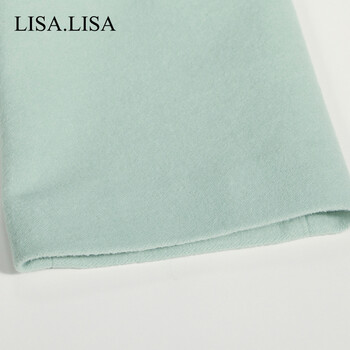 预售lisalisa2015秋冬新款女装韩版宽松毛呢外套甜美呢子大衣外套女秋 灰色 均码