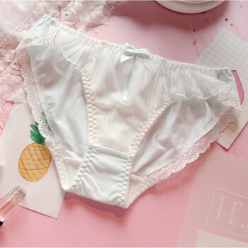 内衣 女式内裤 南极人(nanjiren) 3日本日系甜美洛丽塔可爱性感蕾丝仙