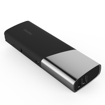 Besiter倍斯特 10000mAh 智能移动电源 带LED数字显示 双USB输出 充电宝 内置LED台灯 0197天王星