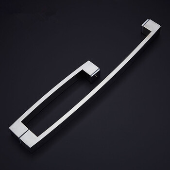 浴室玻璃门拉手淋浴房拉手不锈钢加厚拉手淋浴房配件移门扶手把手 304