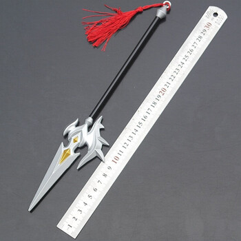 荣耀武器韩信国士无双白龙吟兵器合金工艺30厘米动漫武器模型