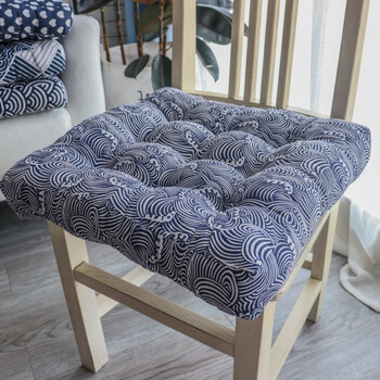 日式棉麻布艺蒲团垫榻榻米圆形飘窗坐垫加厚地板椅子垫学生软猫狗