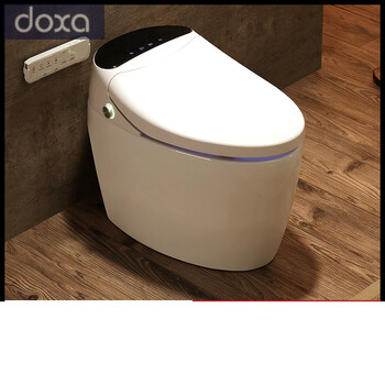 全自动感应翻盖马桶一体式家用陶瓷遥控即热电动座坐便器 v8白色原装