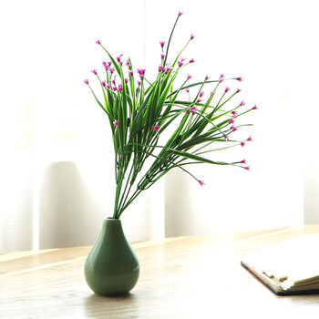 仿真鲜花束套装塑料花假花单支客厅装饰花绢花餐桌摆件花艺 06花