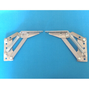 橱柜门铰链床箱合页上翻门铰链木工五金家具连接配件