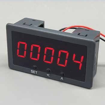 工业机器设备电子数显计数器控制记数仪表自动感应多功能预置 ac100