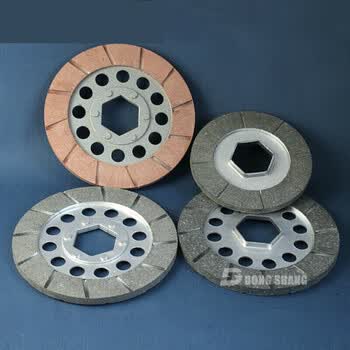 升降机电机六角刹车片 施工电梯配件132m-4摩擦片 升降机配件 超硬