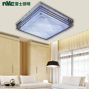 雷士NVC LED客厅灯 现代简约吸顶灯 书房灯卧室灯内置分控NVX2112/4*9W 正方形LED 36W 620mm*620mm