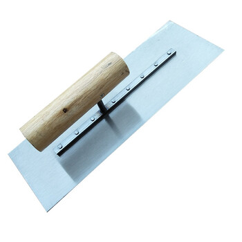 环氧地坪工具推镘刀加长抹泥刀抹子刮腻子泥工铁板推刀收光刀 10*30