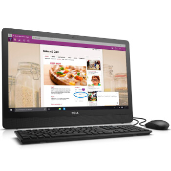 戴尔（DELL）Inspiron 3455-R1448 灵越23.8英寸一体机电脑 （A6-7310 4G 500G WIFI 蓝牙 WIN8.1 3年上门）
